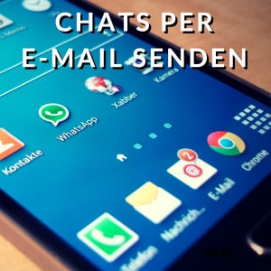 WhatsApp Chats per E-Mail senden