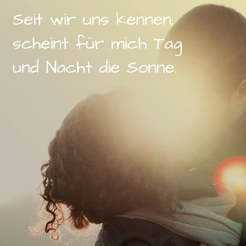 Liebessprüche für WhatsApp Status, romantisch und schön, nicht nur zum