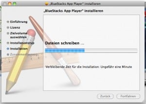 Bluestacks App Player auf dem Macbook installieren