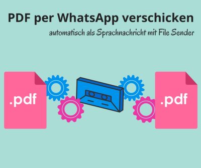 PDF per WhatsApp verschicken